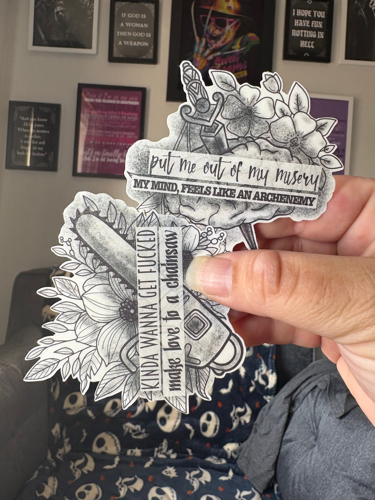 BMTH Inspired Stickers - Set 02