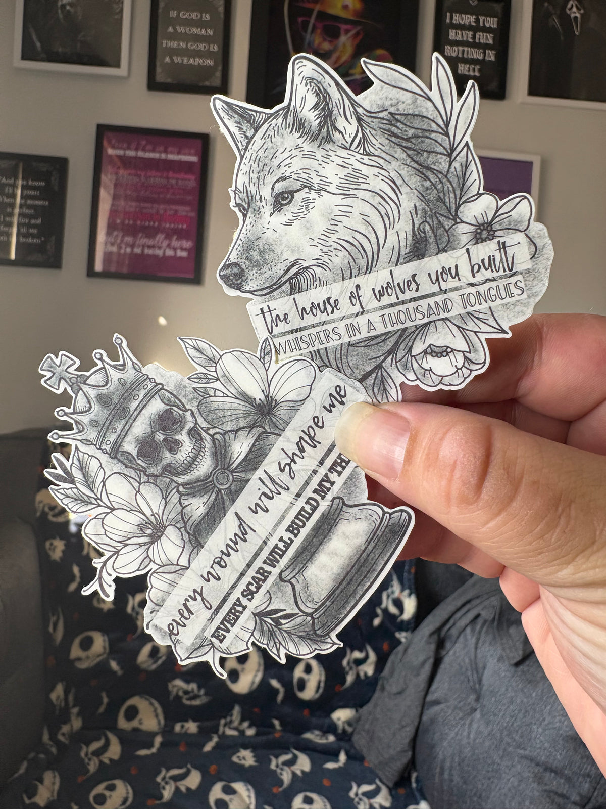 BMTH Inspired Stickers - Set 03