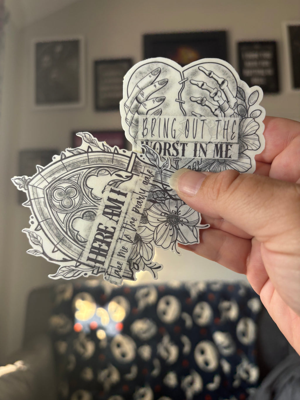 Bad Omens Inspired Stickers - Set 01