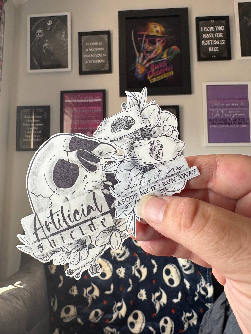 Bad Omens Inspired Stickers - Set 01