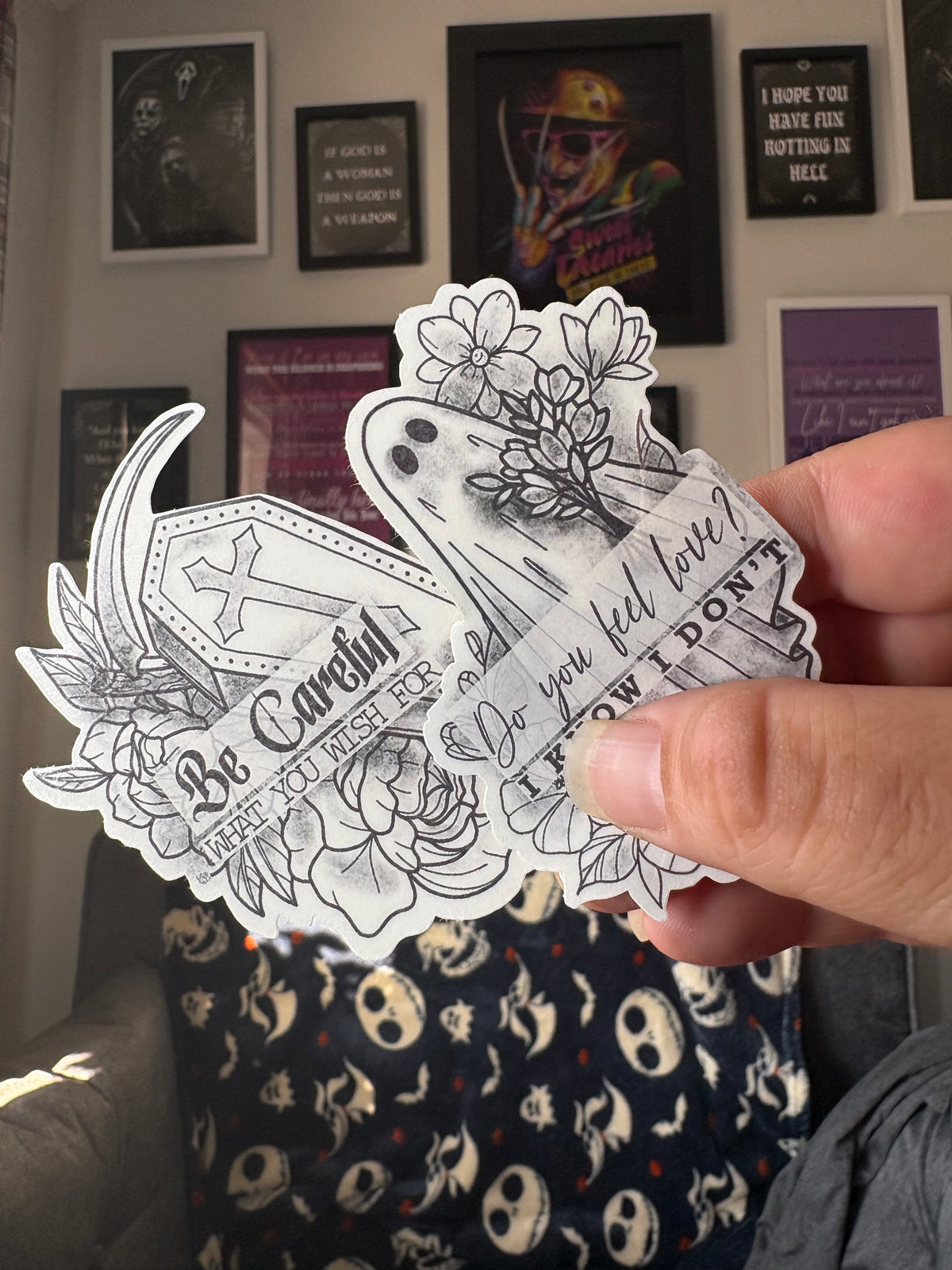 Bad Omens Inspired Stickers - Set 02