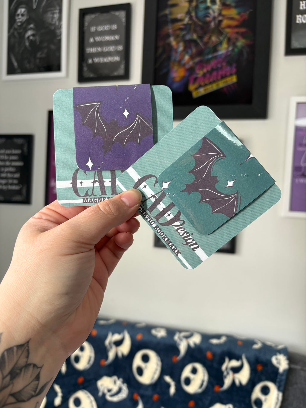 Bat Magnetic Bookmark