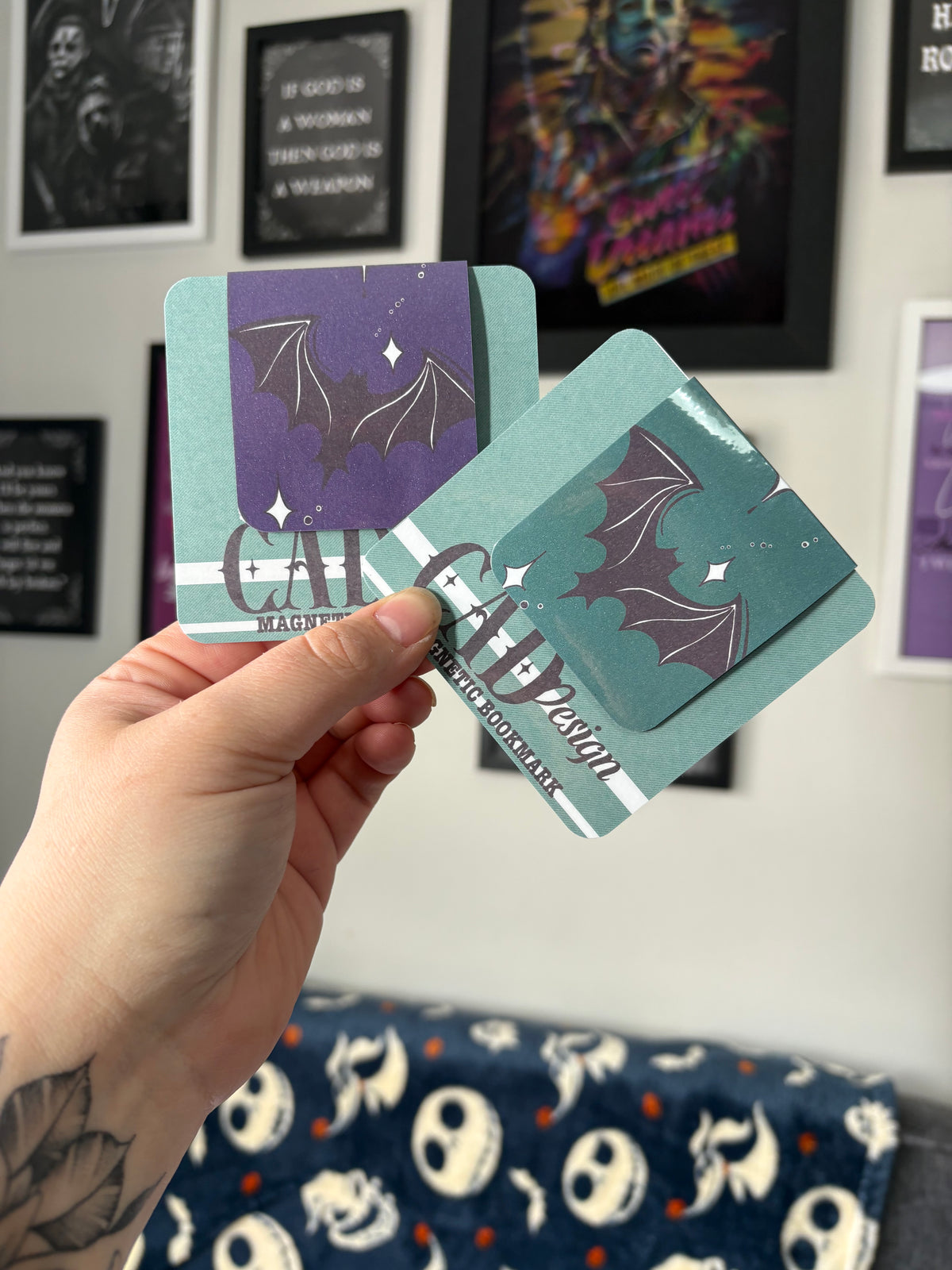 Bat Magnetic Bookmark