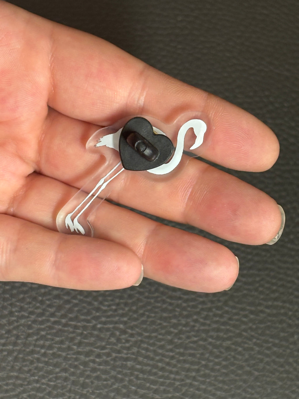 Jerry the Flamingo Pin Badge