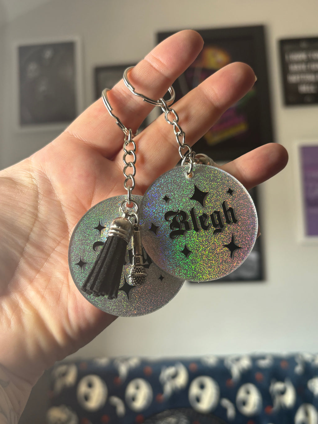 Blegh Keyring