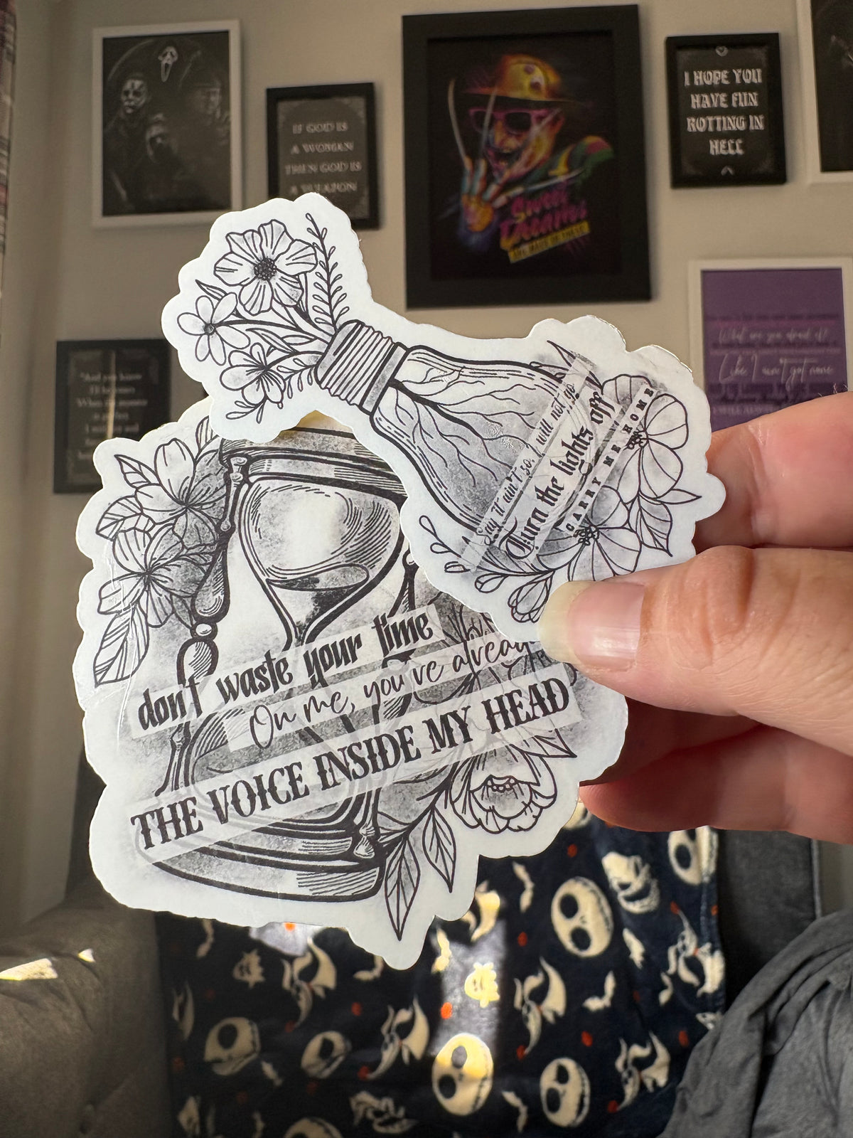 Blink 182 Inspired Sticker Set