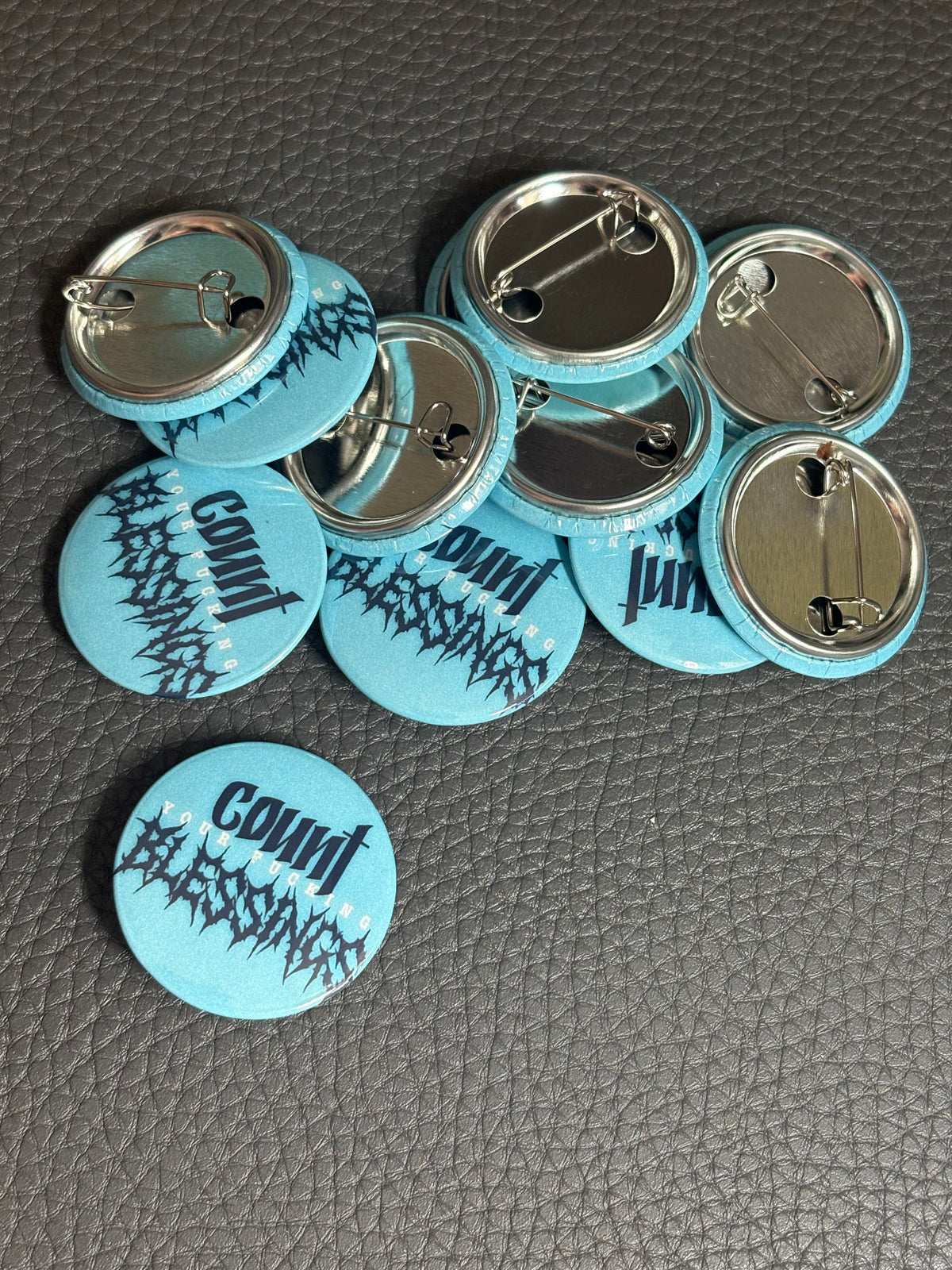 Count Your F***ing Blessings Pin Badge