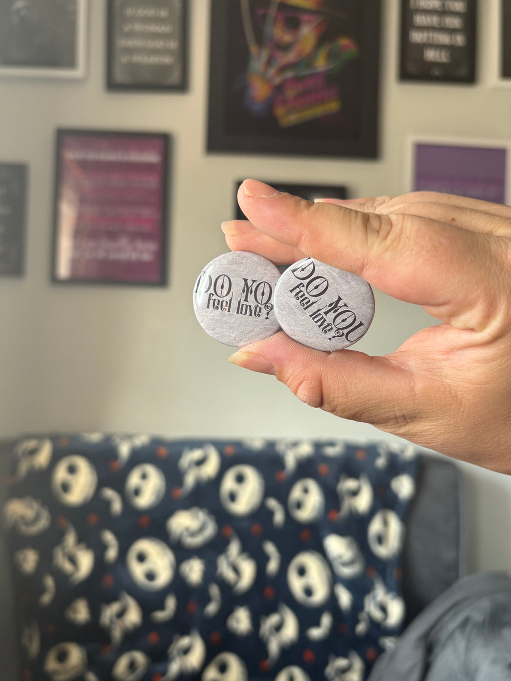 Do You Feel Love? Pin Badge