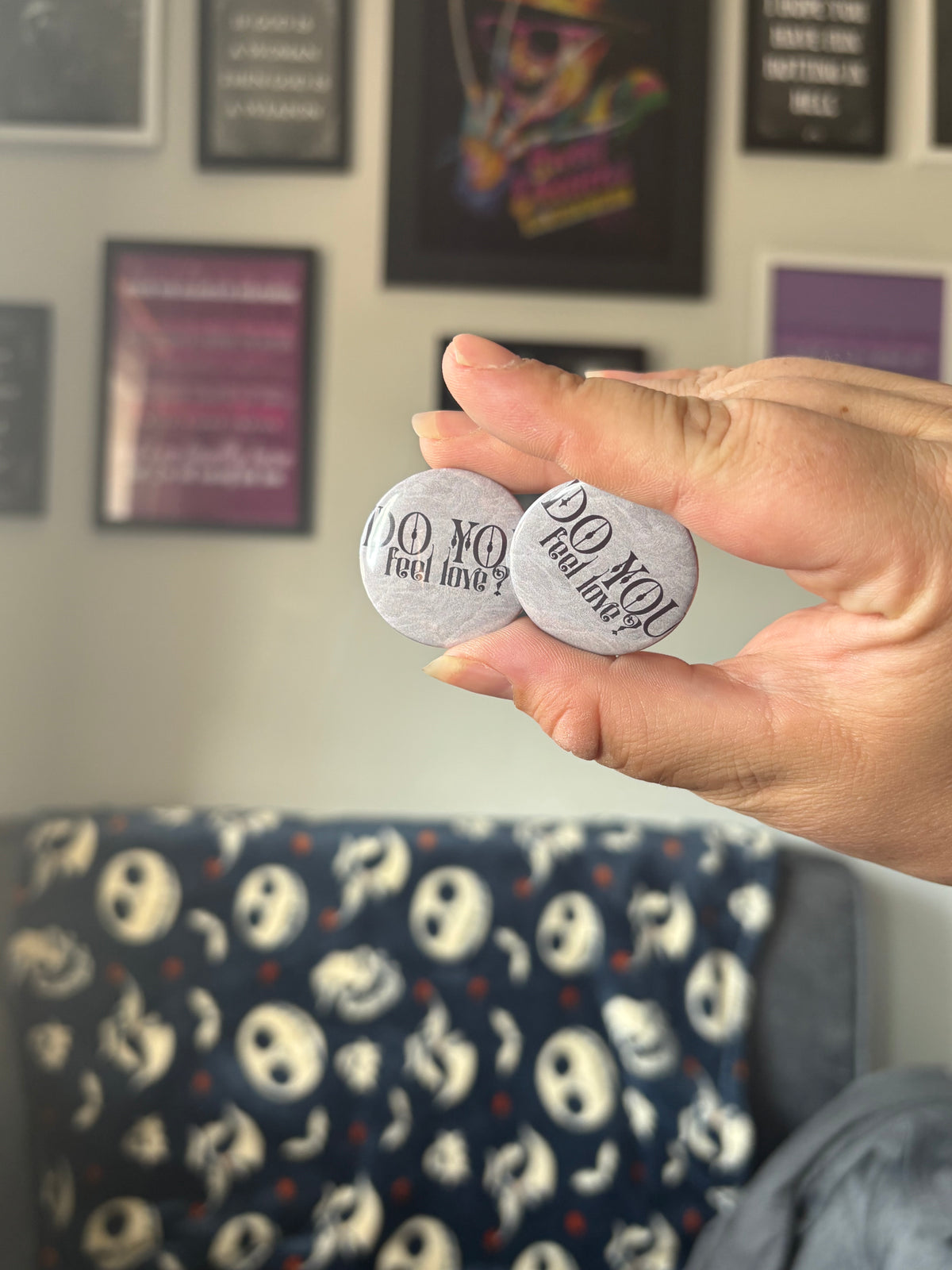 Do You Feel Love? Pin Badge