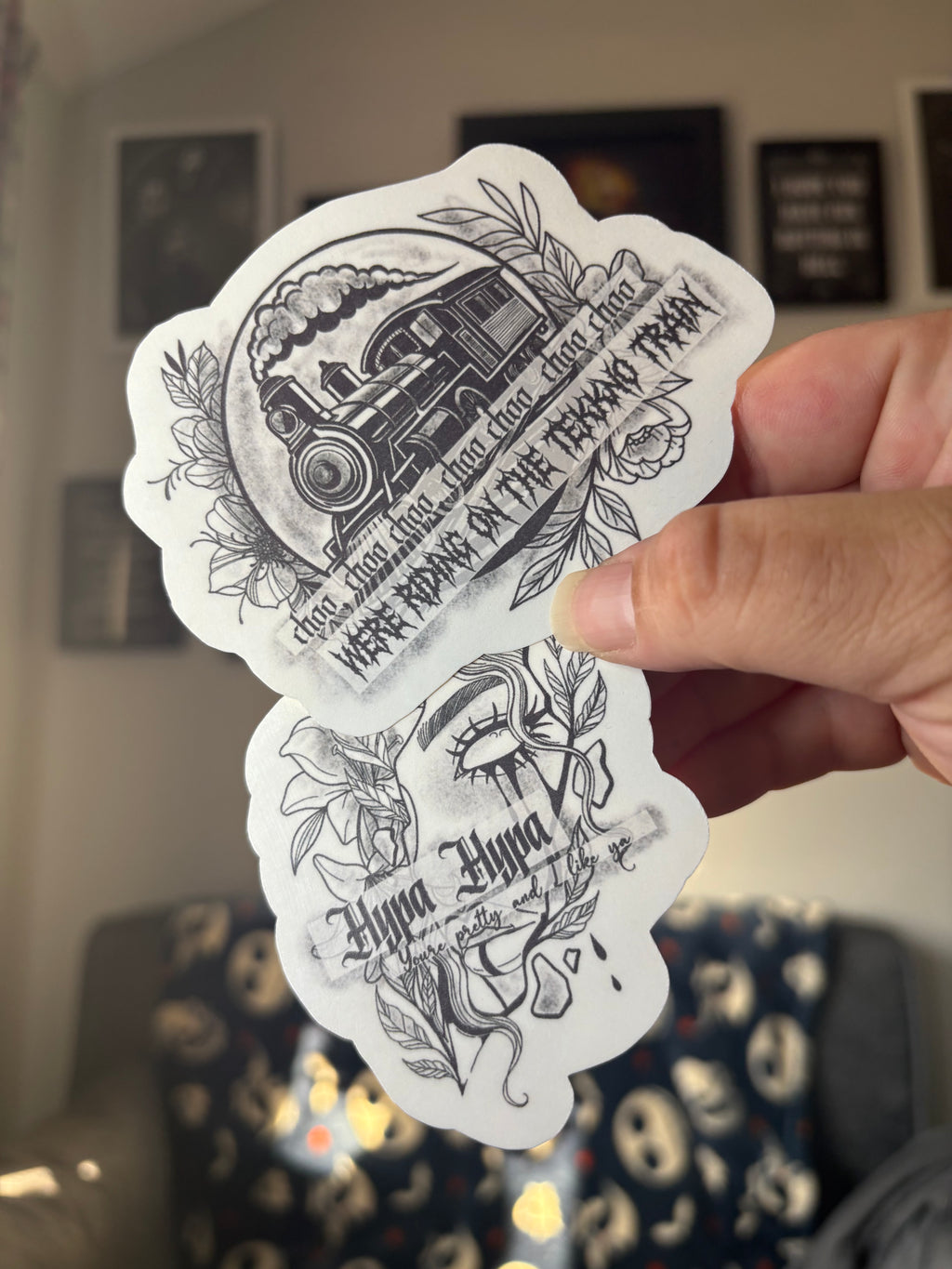 Electric Callboy Inspired Sticker Set