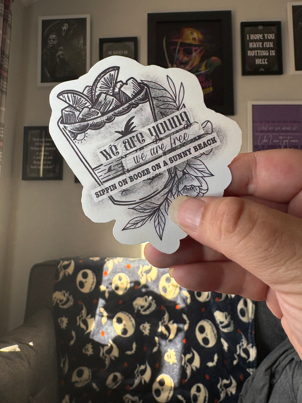 Electric Callboy Inspired Sticker Set