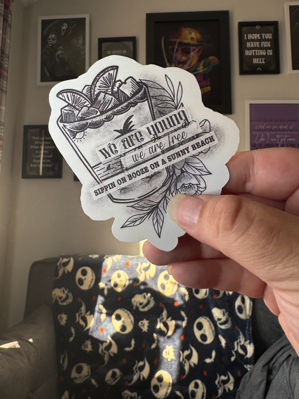 Electric Callboy Inspired Sticker Set