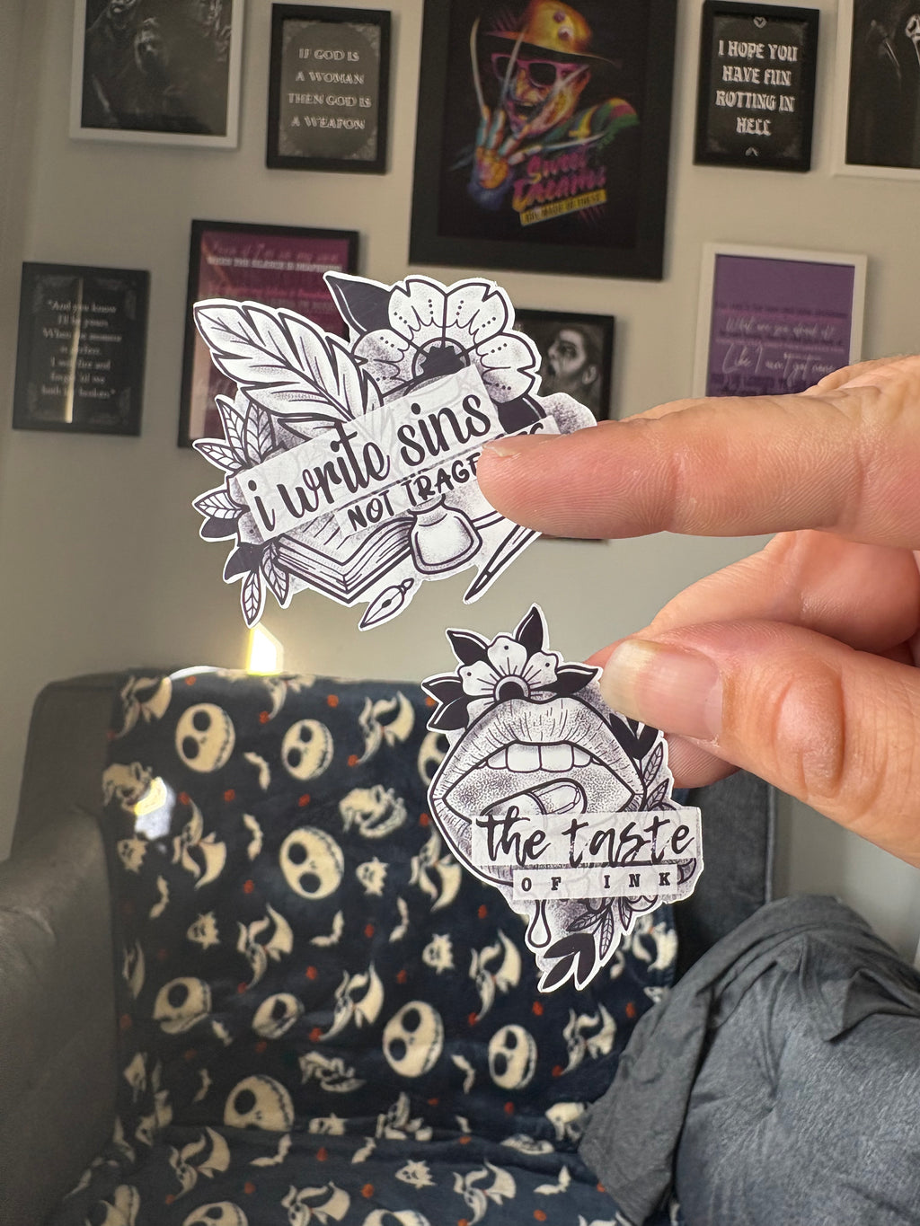 It Was Never A Phase Emo Sticker Pack