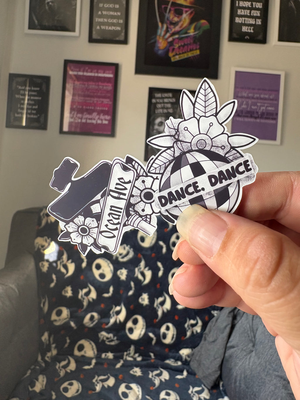 It Was Never A Phase Emo Sticker Pack