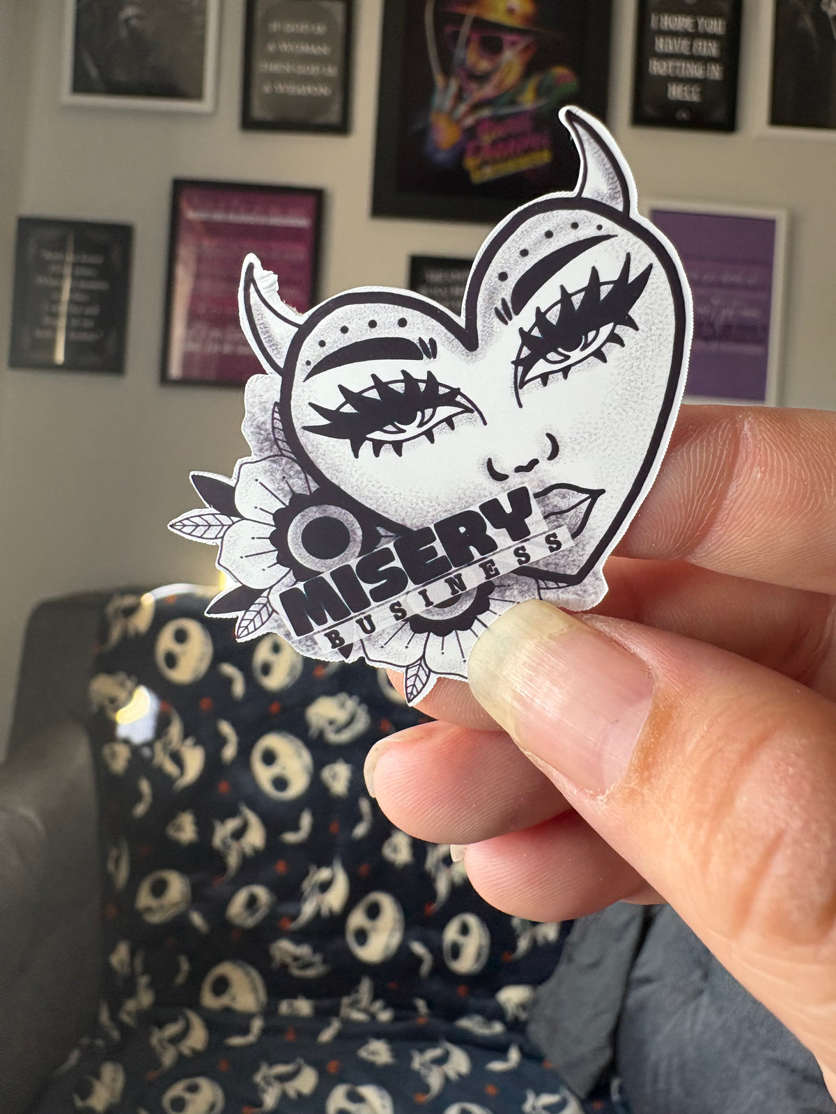 It Was Never A Phase Emo Sticker Pack