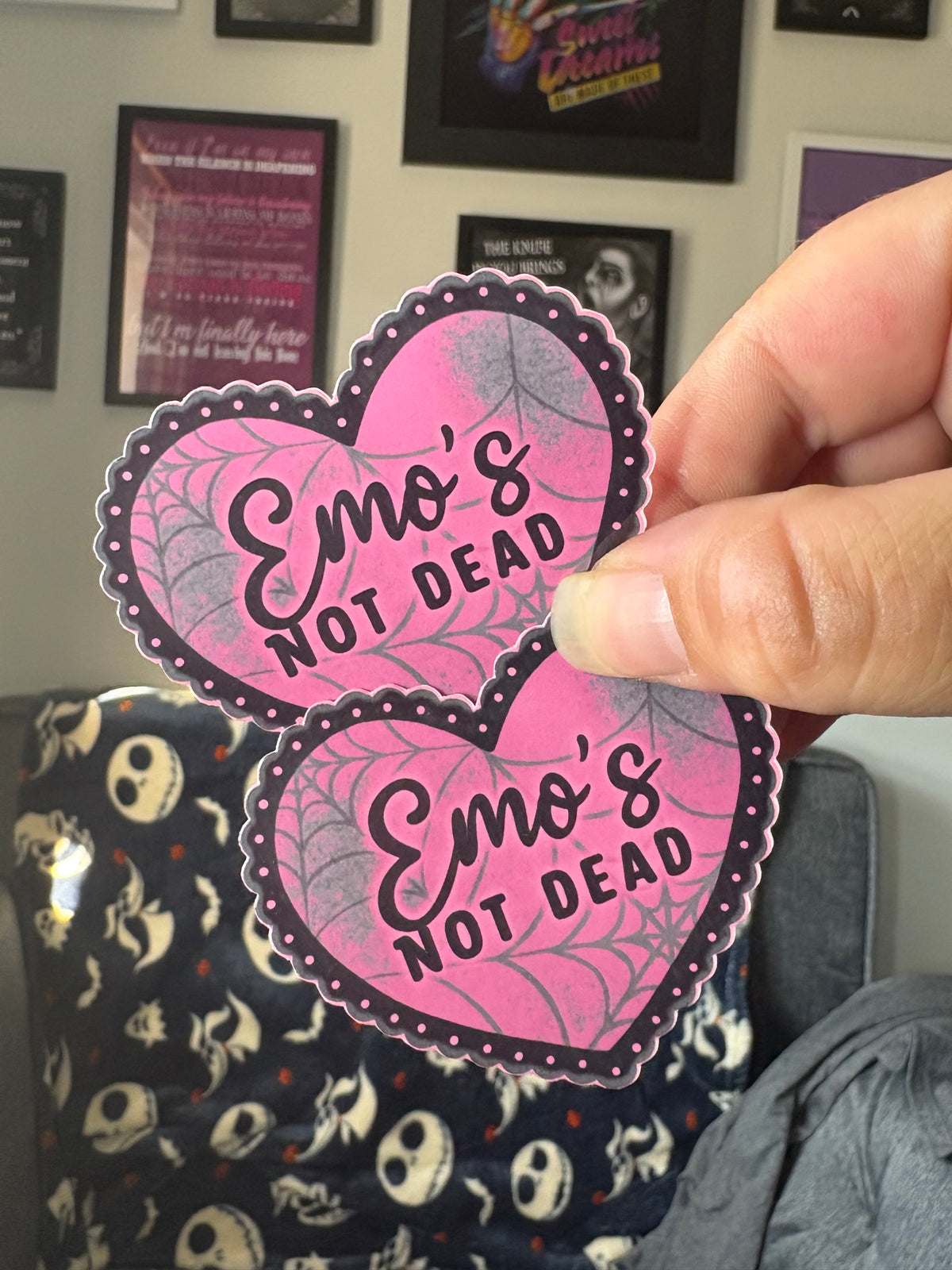 Emo's not Dead Vinyl Sticker