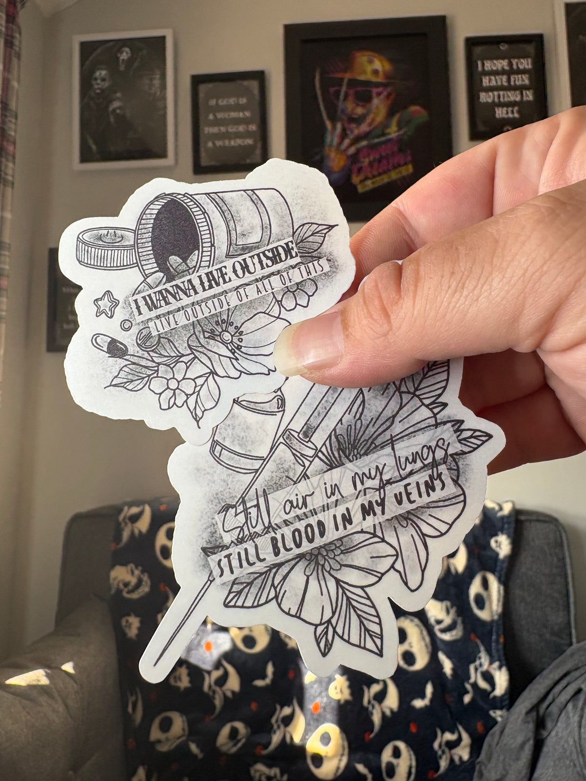 Enter Shikari Inspired Sticker Set