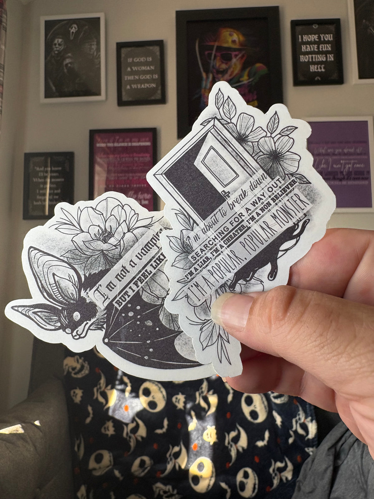 Falling in Reverse Inspired Sticker Set