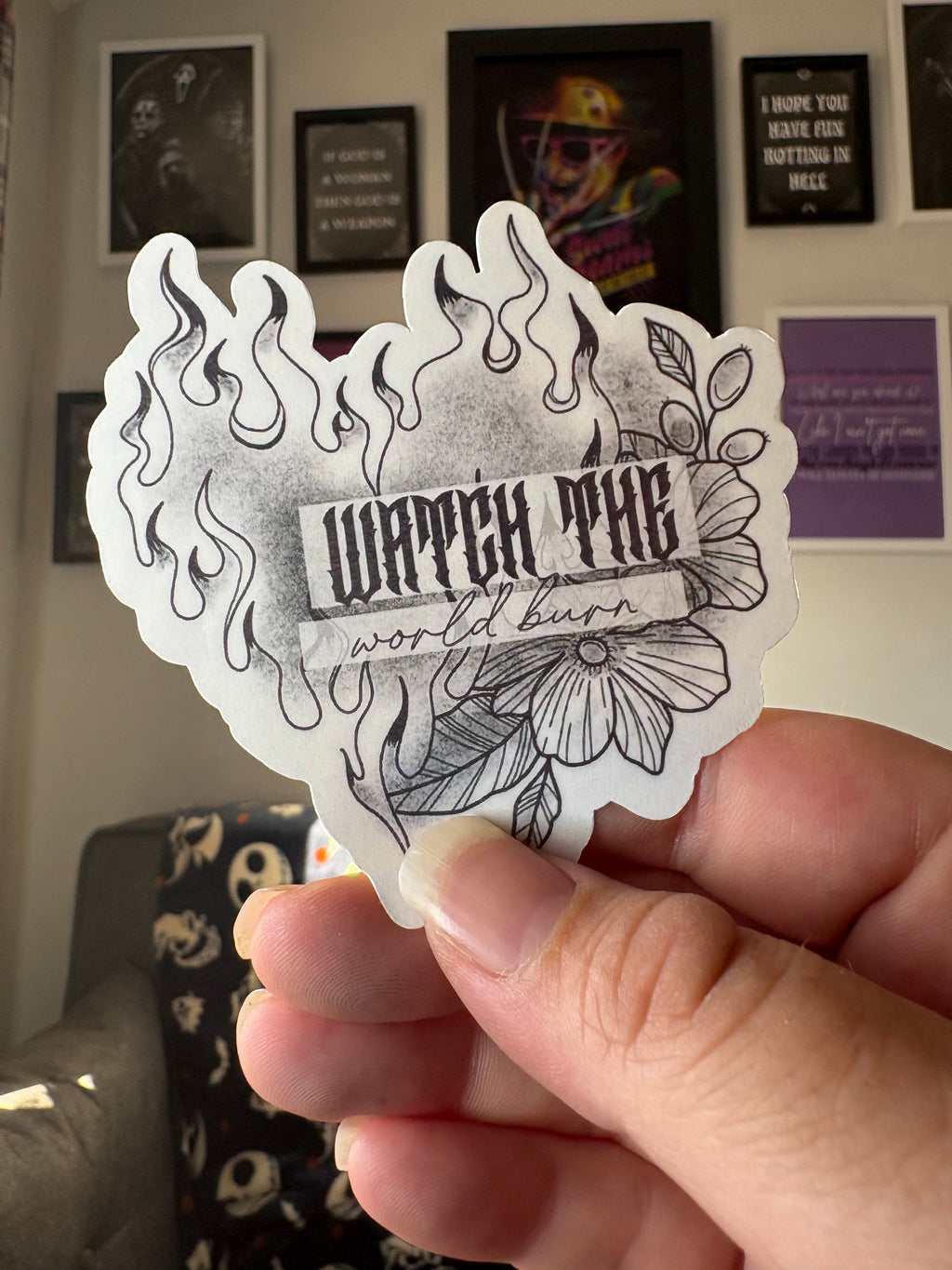 Falling in Reverse Inspired Sticker Set