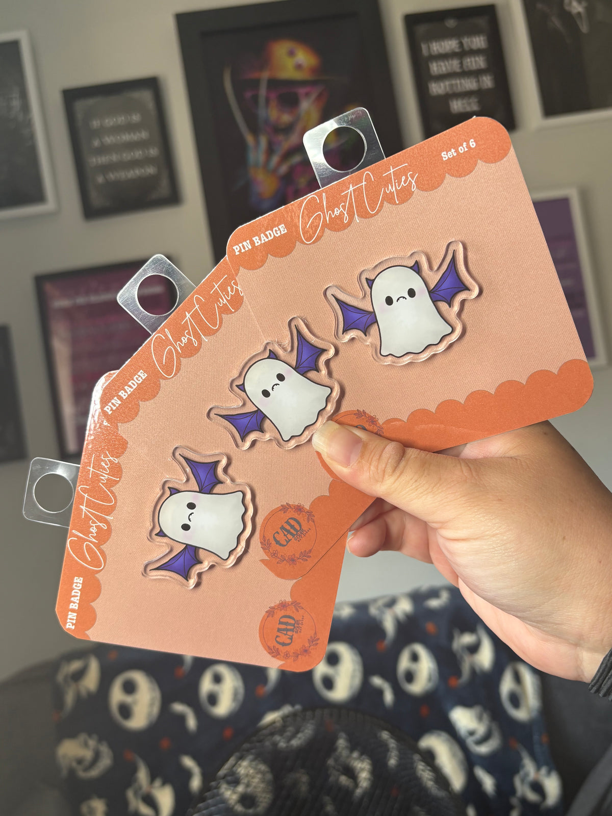 Ghost Cuties Collection Pin Badges