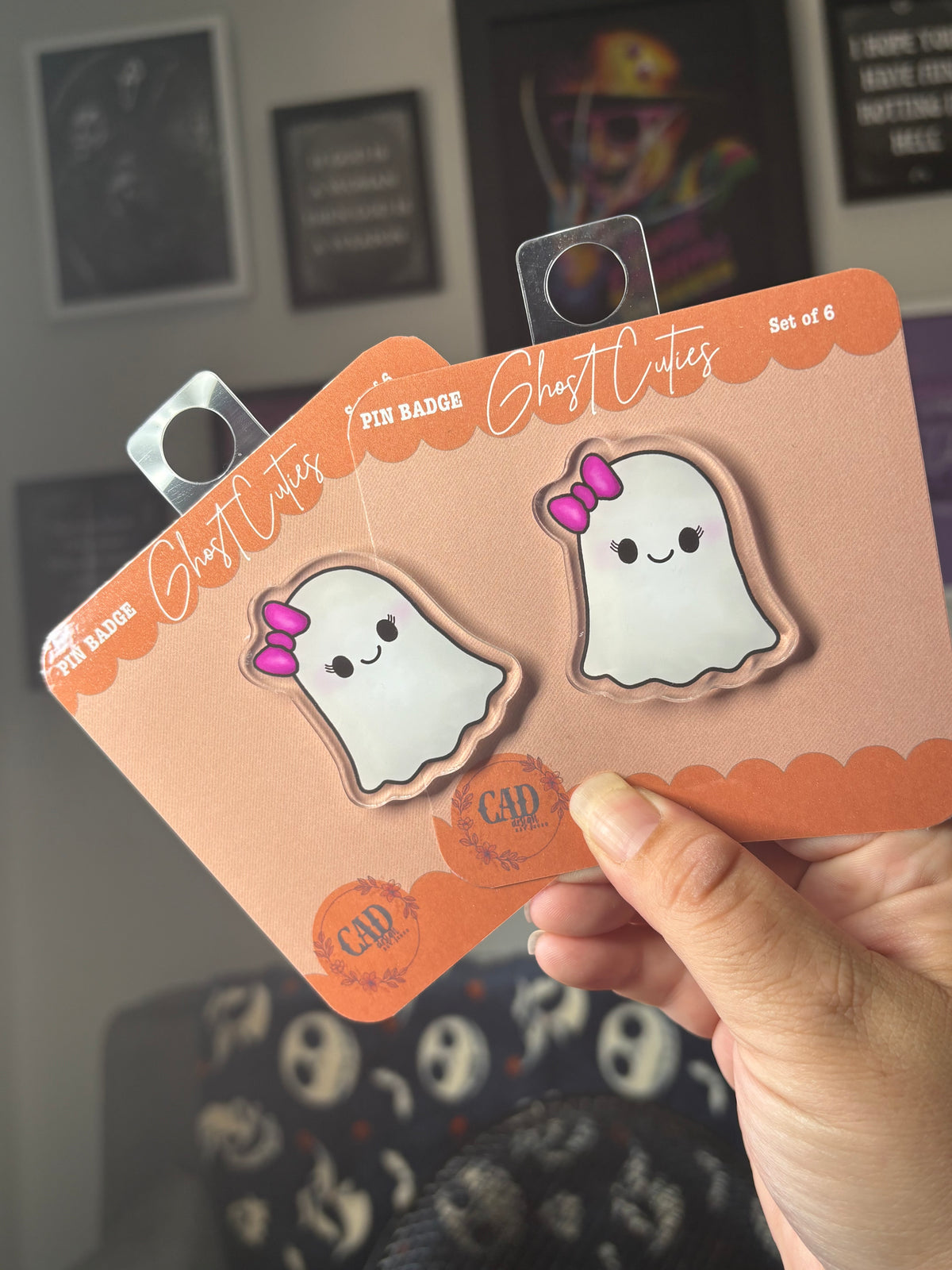 Ghost Cuties Collection Pin Badges