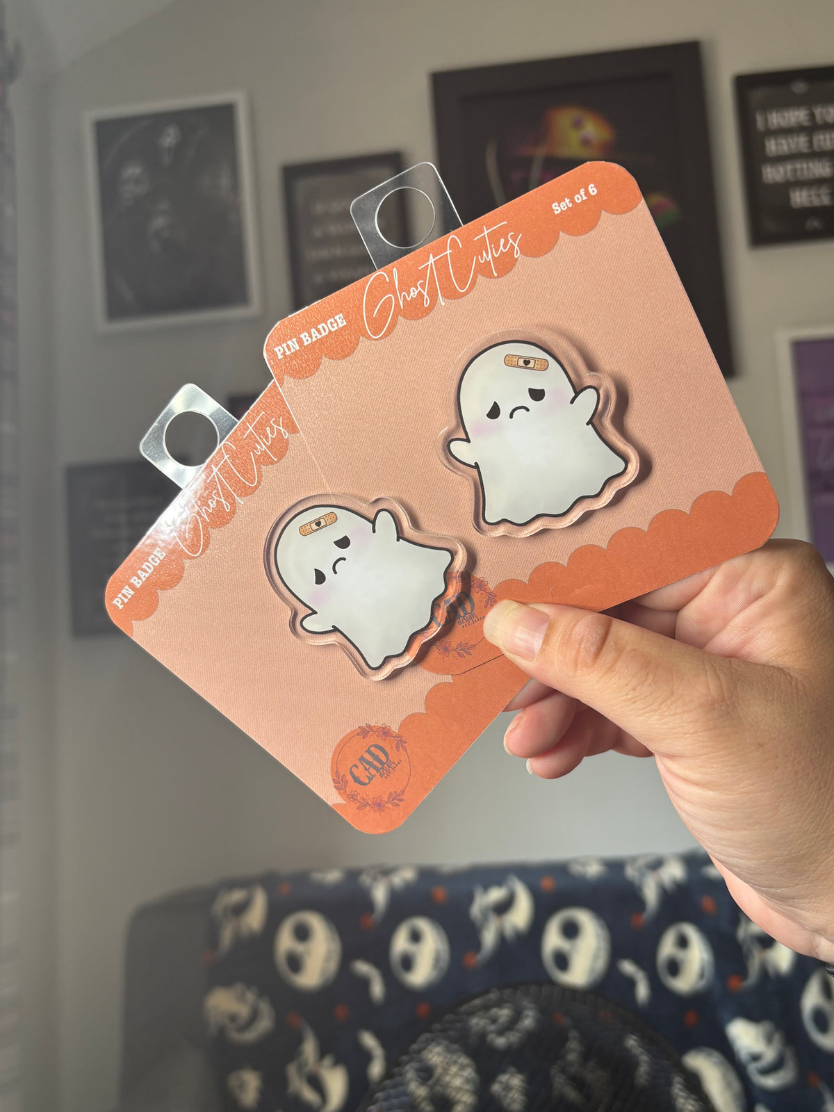 Ghost Cuties Collection Pin Badges