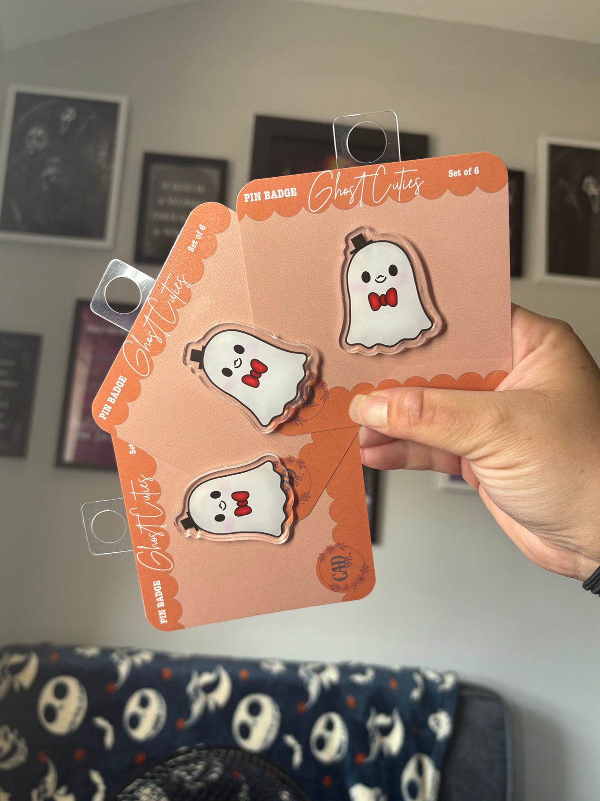 Ghost Cuties Collection Pin Badges