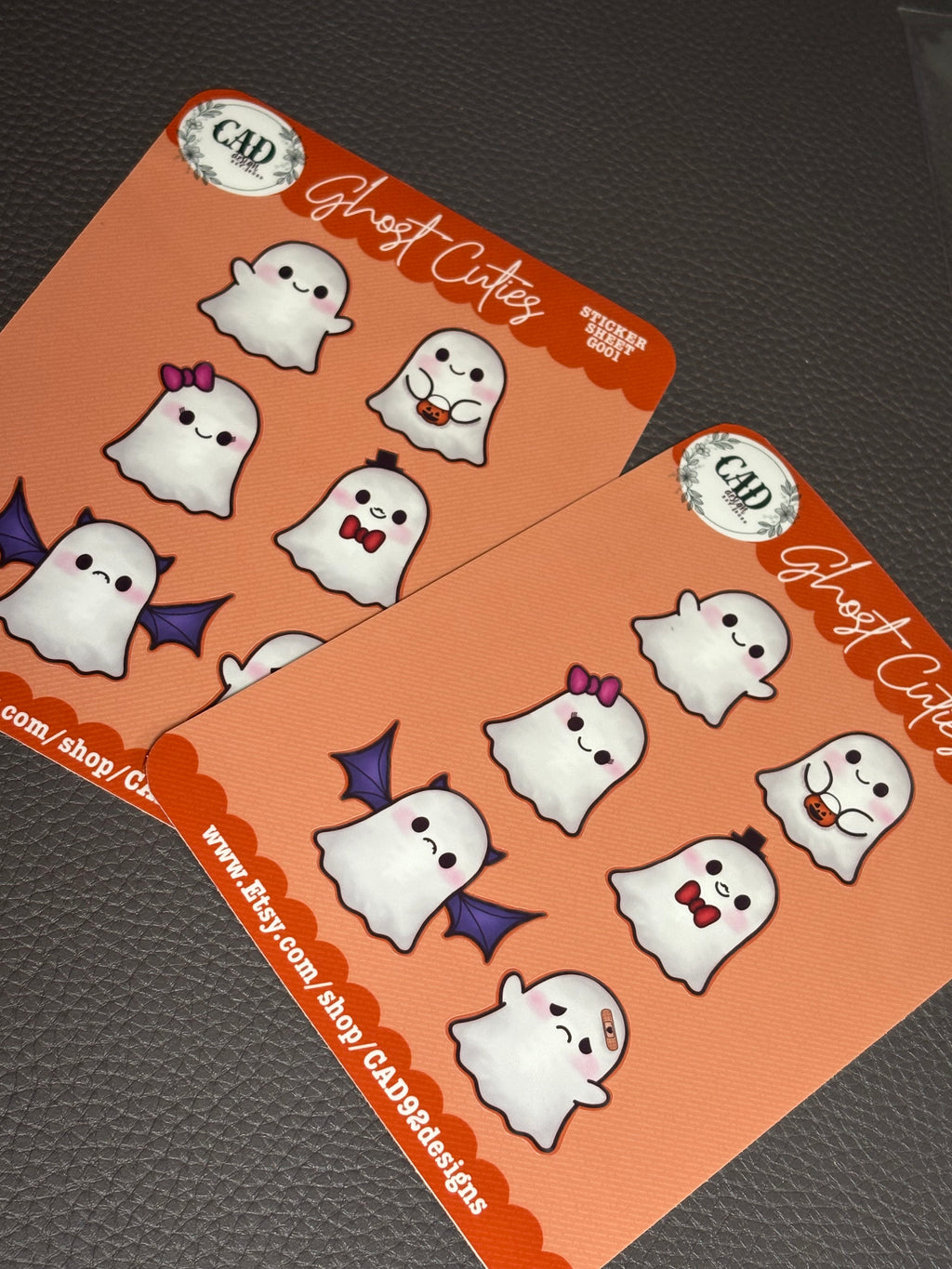 Ghost Cuties Sticker Sheet