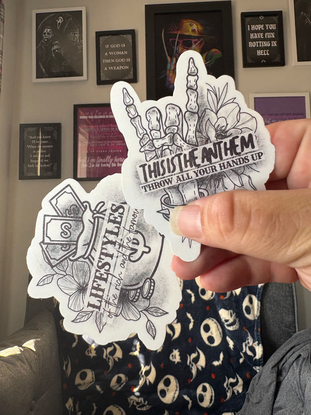 Good Charlotte Inspired Sticker Set