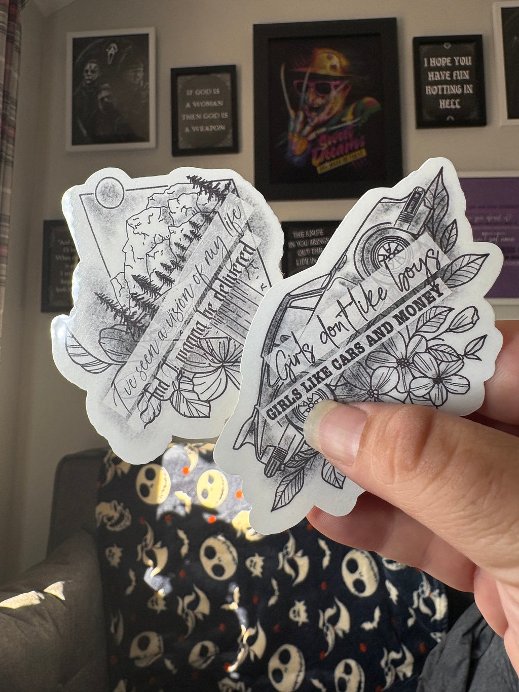 Good Charlotte Inspired Sticker Set