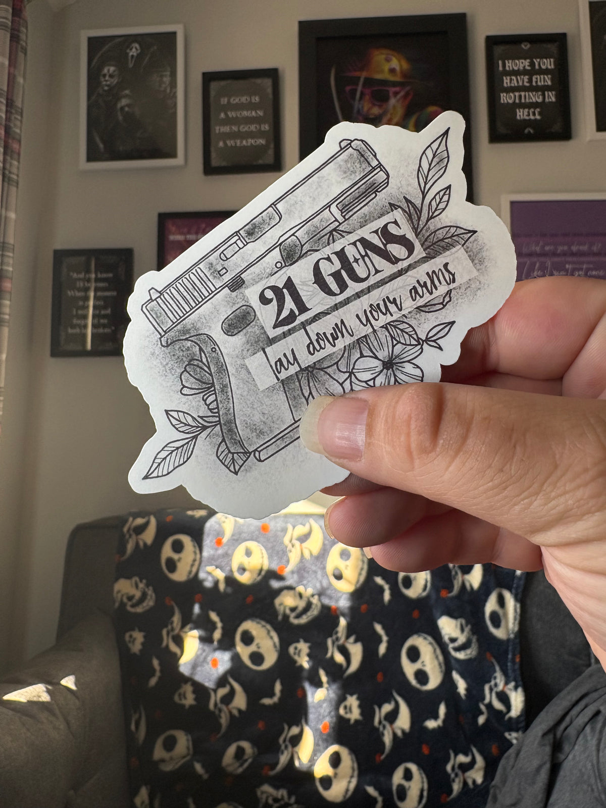 Greenday Inspired Sticker Set