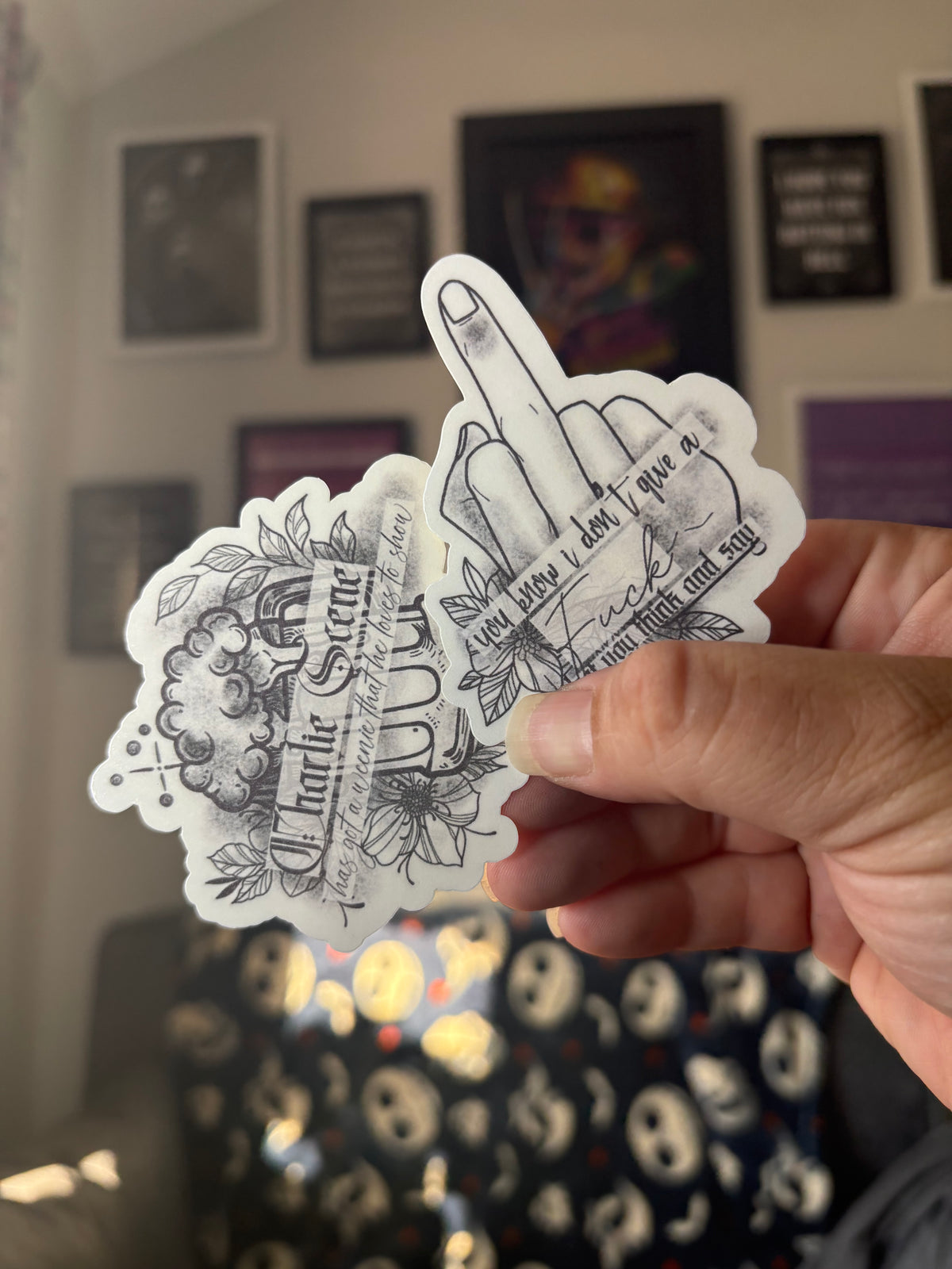 Hollywood Undead Inspired Sticker Set