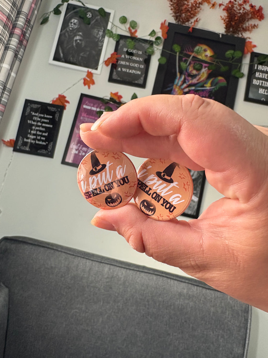 I Put a Spell on You Pin Badge