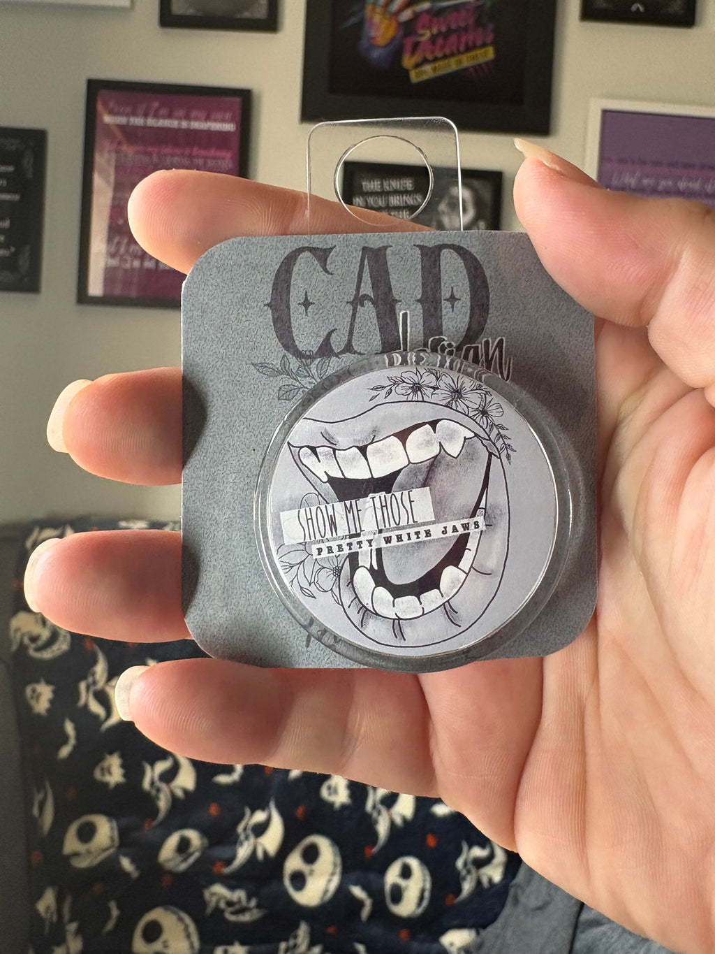 Jaws Pin Badge