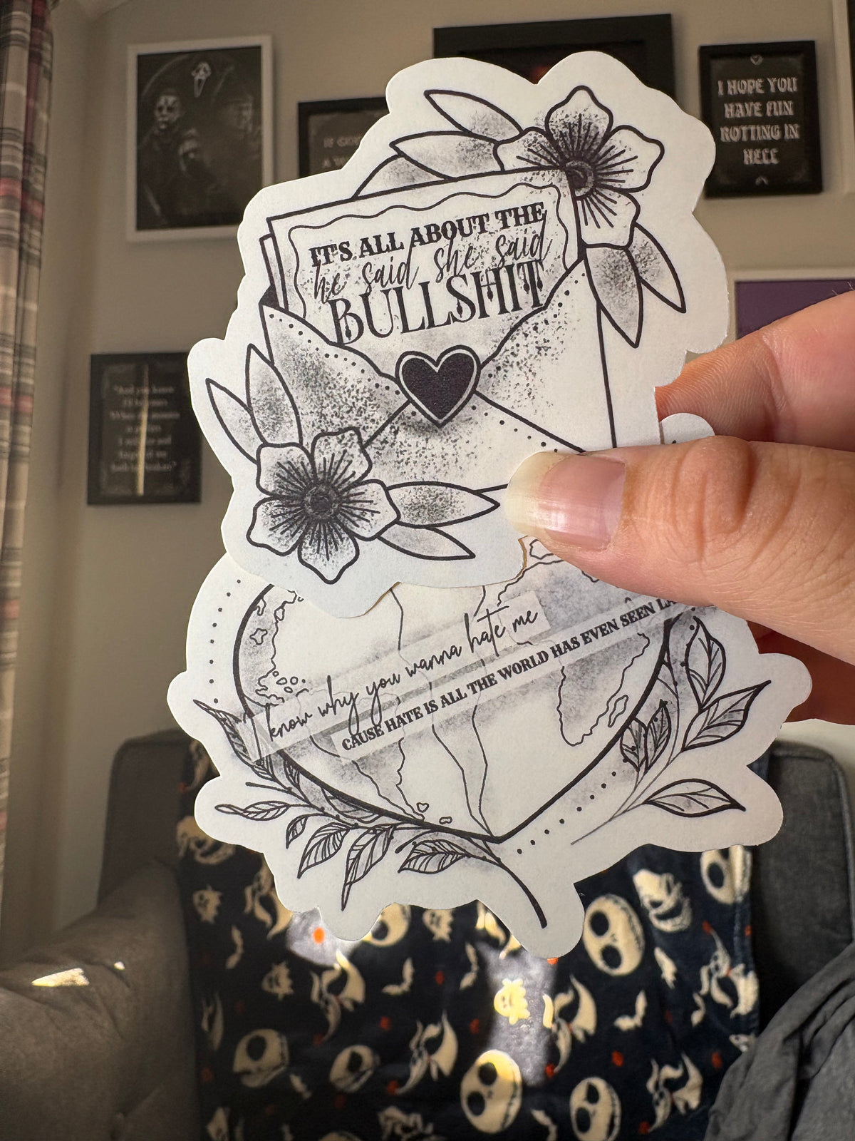 Limp Bizkit Inspired Sticker Set