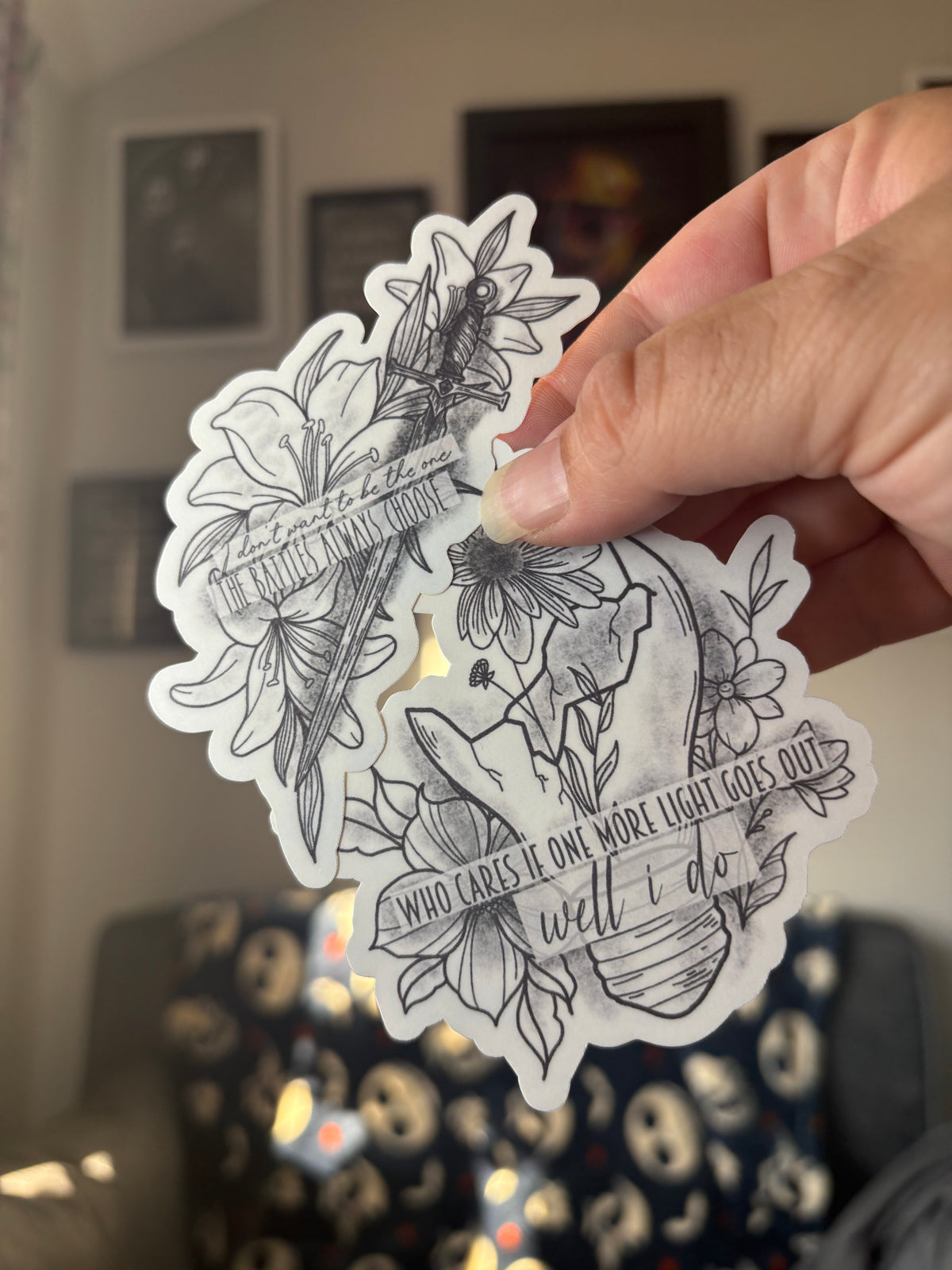 Linkin Park Inspired Sticker Set