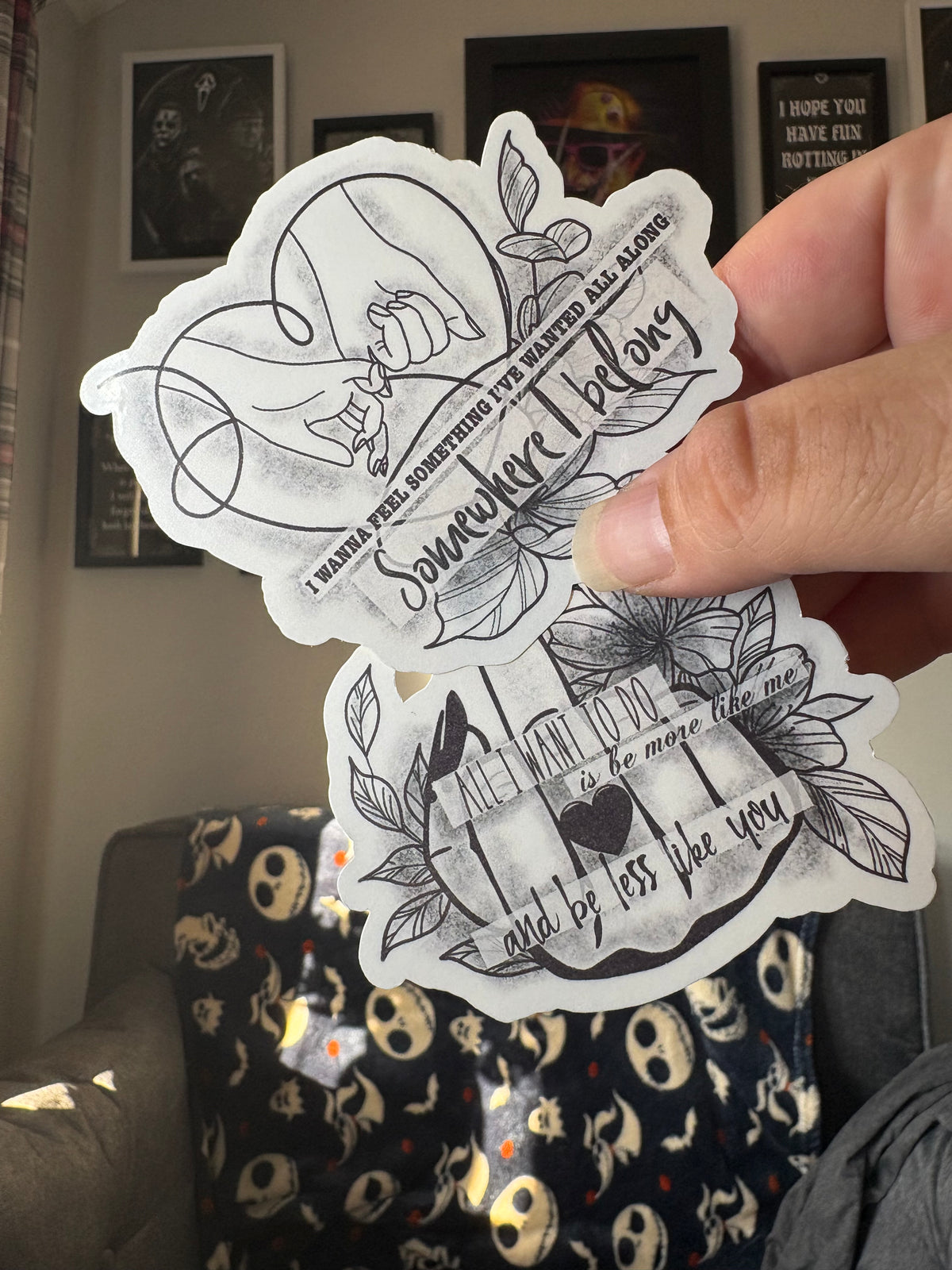 Linkin Park Inspired Sticker Set