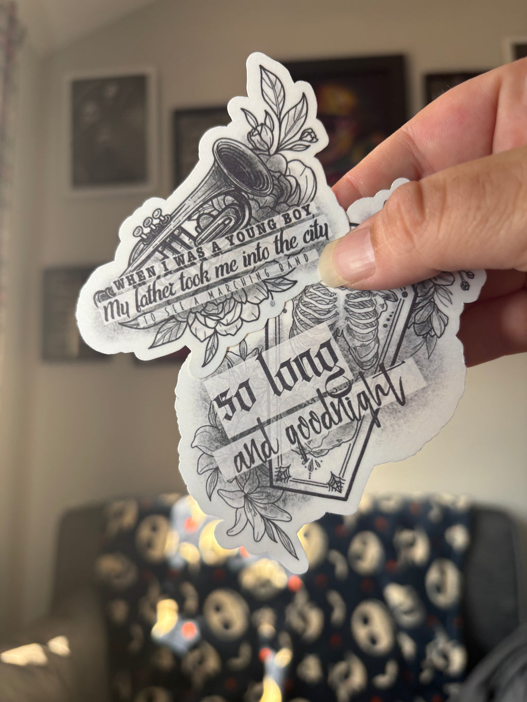 My Chemical Romance Inspired Sticker Set