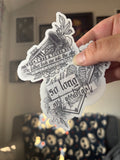 My Chemical Romance Inspired Sticker Set