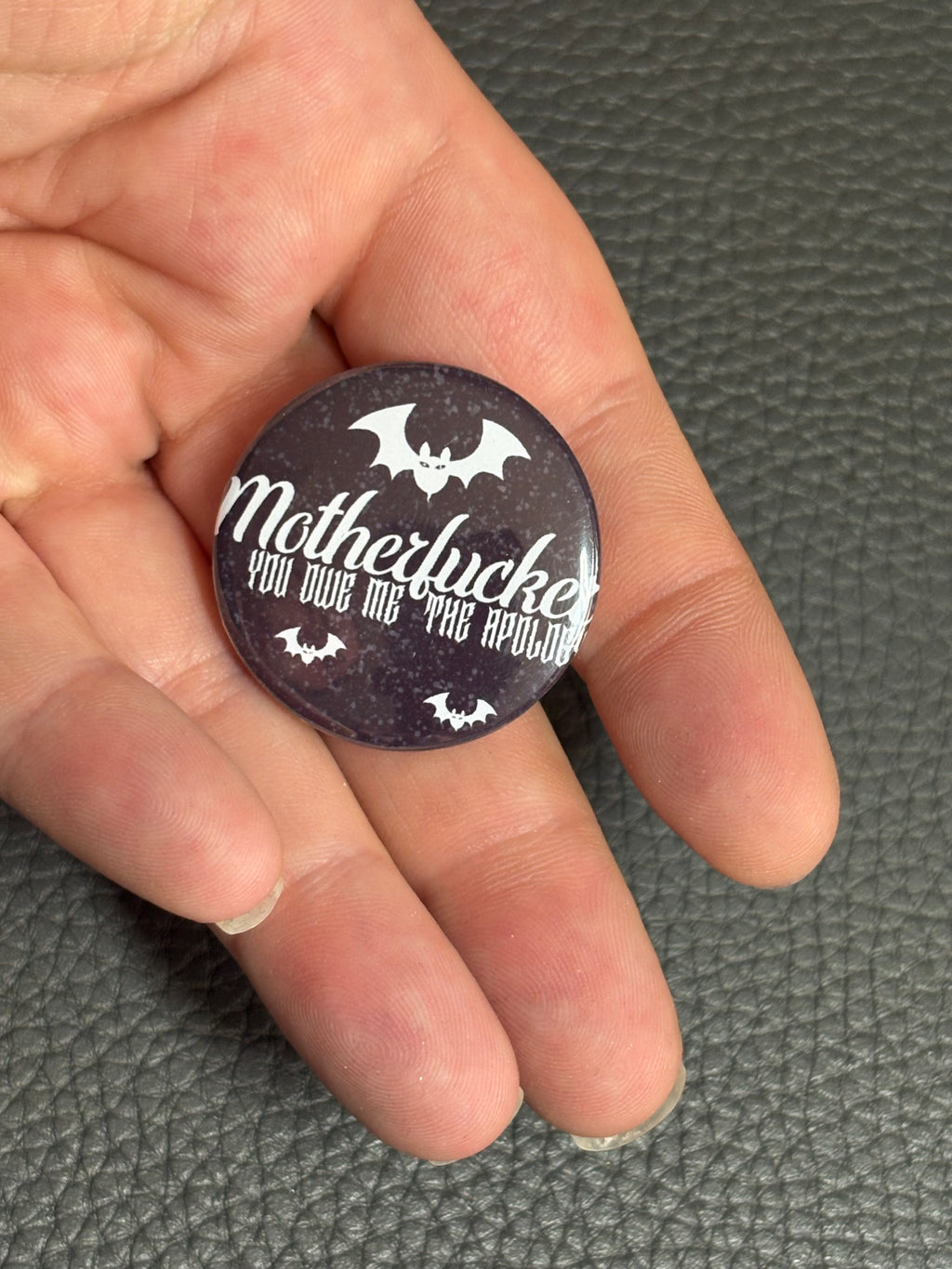 MotherF***er Pin Badge