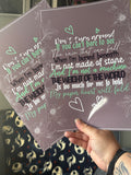 Paper Heart Art Print