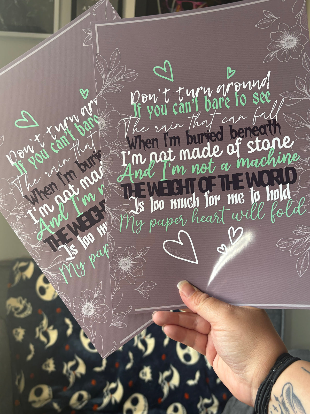 Paper Heart Art Print