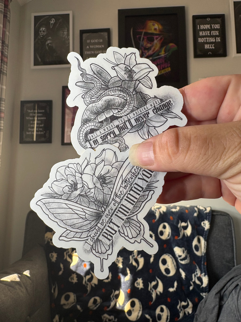 Paramore Inspired Sticker Set