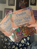 Holographic Pumpkins Sticker Pack