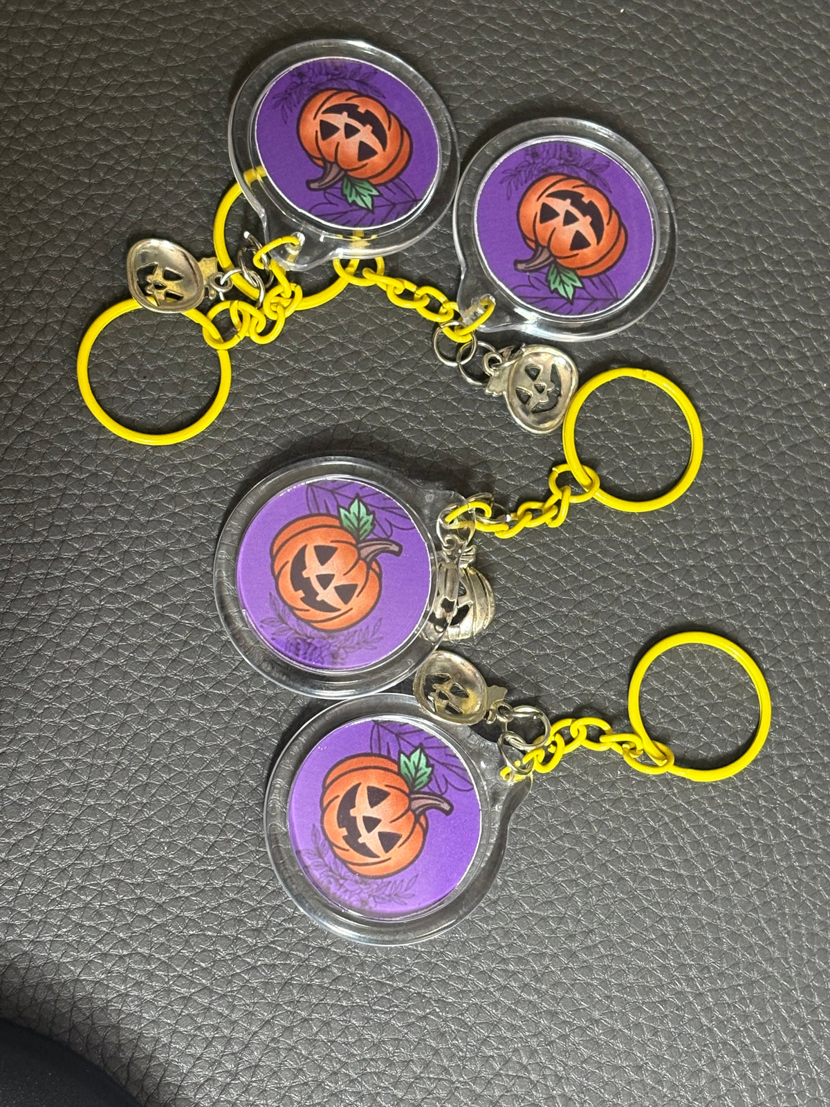 Pumpkin Keyring