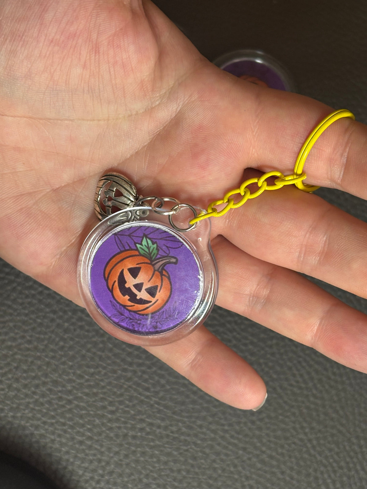 Pumpkin Keyring