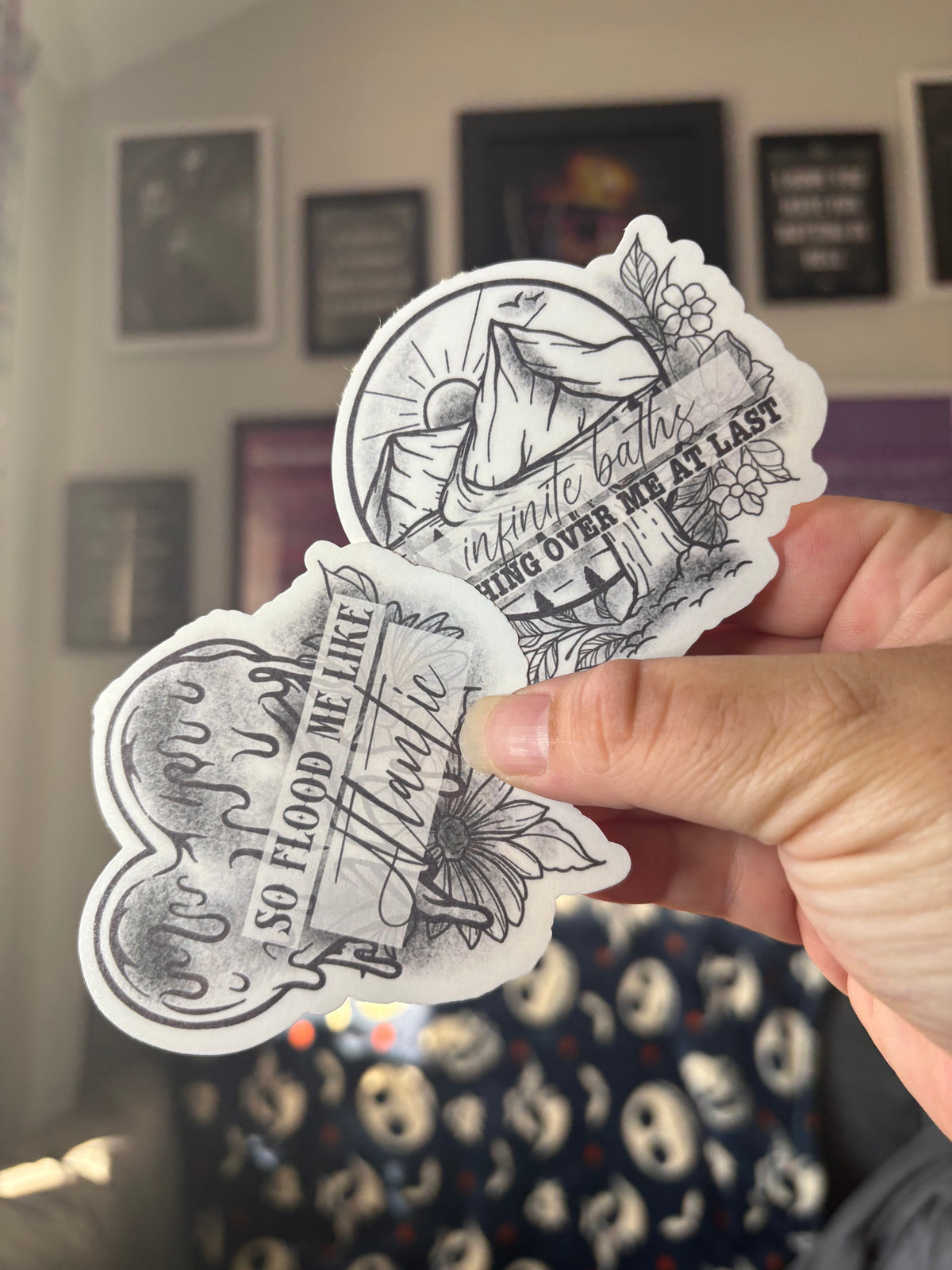 Sleep Token Inspired Stickers - Set 01
