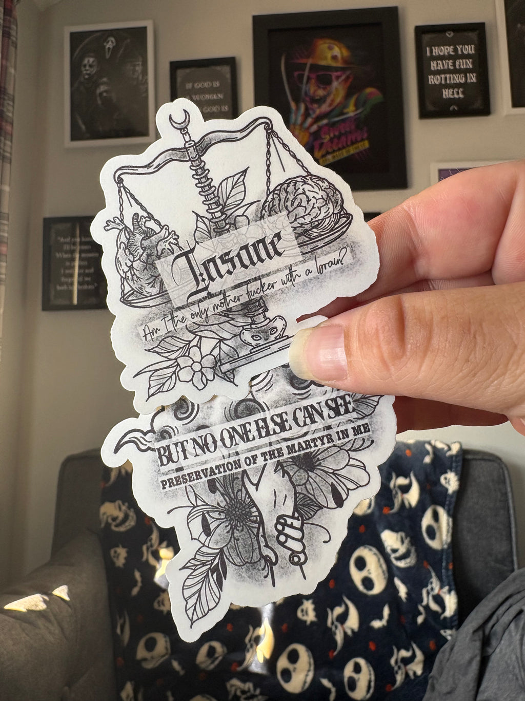 Slipknot Inspired Sticker Set