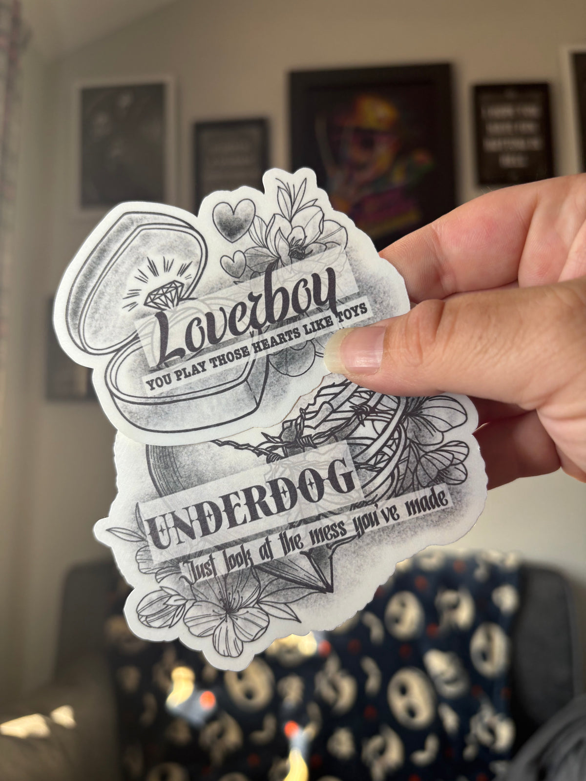 YouMeAtSix Inspired Sticker Set
