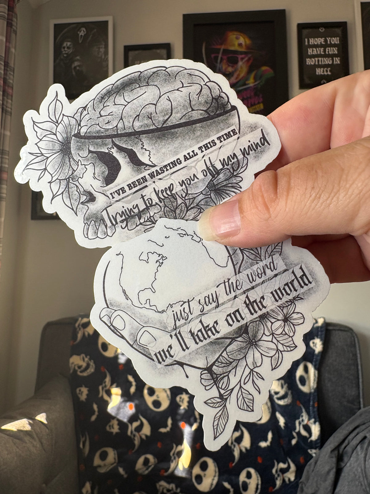 YouMeAtSix Inspired Sticker Set